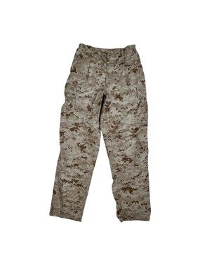 USMC Desert MARPAT Camo Pants Mens Small Regular Combat Utility Tactical Cargo